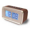 Jensen AM/FM Dual Alarm Clock w/Digital Retro "Flip" Display